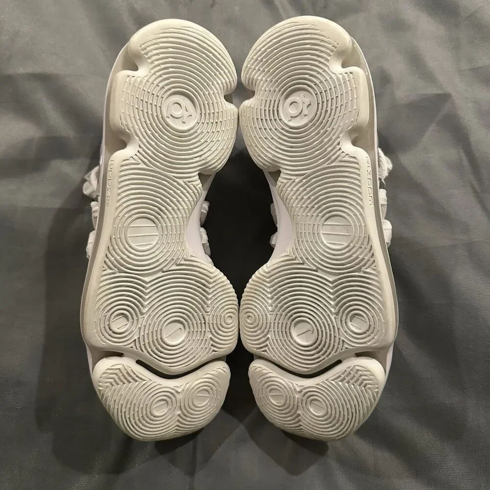 Nike Kevin Durant 10 Still KD Basketball Sneakers Mens 8.5 White 897815-100 Low